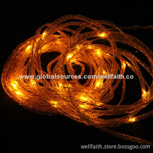 LED Decoration String Light With Silk Tube